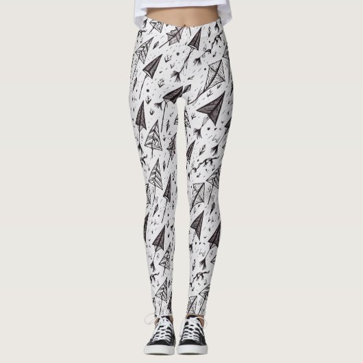 Vliegers en pijlen leggings (Voorkant)