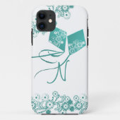 Vliegers met monogram Case-Mate iPhone case (Achterkant)