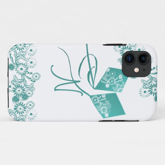 Vliegers met monogram Case-Mate iPhone case (Achterkant (horizontaal))