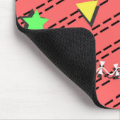 vliegers, sterren, driehoeken en zeeflijnen muismat (Hoek)