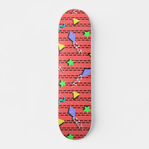 vliegers, sterren, driehoeken en zeeflijnen persoonlijk skateboard