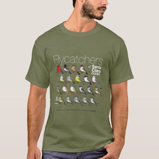 Vliegers van Santa Clara County t-shirt (Voorkant)