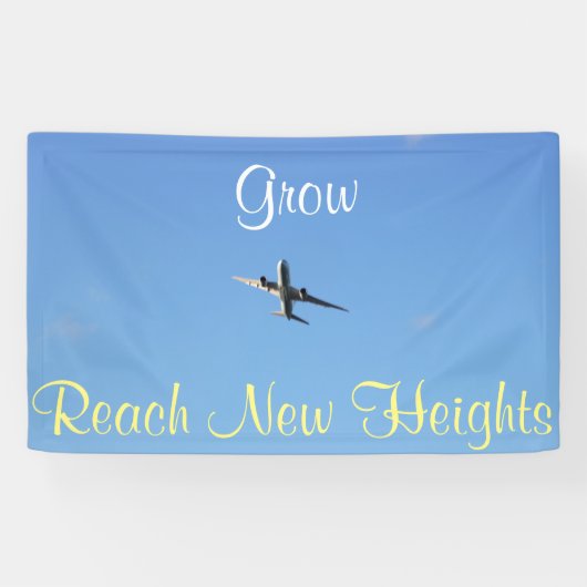 Vliegfoto Motivatie Spandoek (Horizontaal)