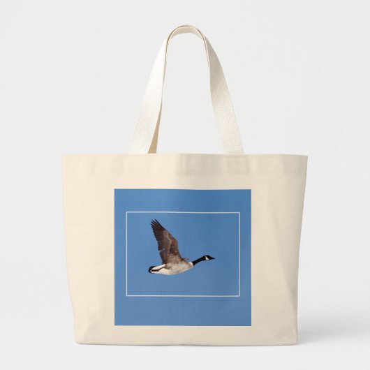 Vlieggans Grote Tote Bag (Voorkant)