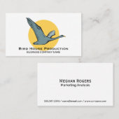 Vlieggans Visitekaartje (Voorkant / Achterkant)