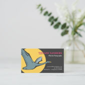 Vlieggans Visitekaartje (Staand voorkant)