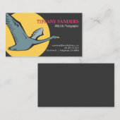 Vlieggans Visitekaartje (Voorkant / Achterkant)