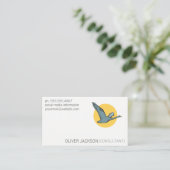 Vlieggans Visitekaartje (Staand voorkant)