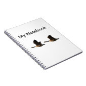 Vliegganzenlaptop Notitieboek (Rechterzijde)