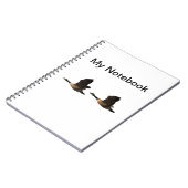 Vliegganzenlaptop Notitieboek (Linkerzijde)