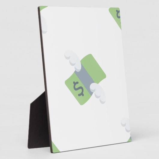 vlieggeld emoji fotoplaat (Zijkant)