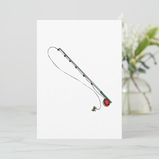 Vlieghendel Kaart (Staand voorkant)