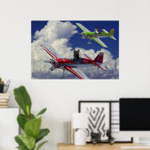 Vlieghonden 4 poster (Thuiskantoor)