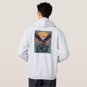 Vlieghoog Hoodie (Achterkant volledig)