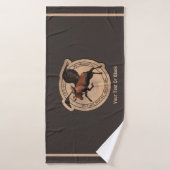 Vliegingspatch van Vliegtuig Badhanddoek (Badhanddoek)