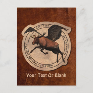 Vliegingspatch van Vliegtuig Briefkaart