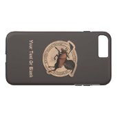 Vliegingspatch van Vliegtuig Case-Mate iPhone Case (Achterkant (Horizontaal))