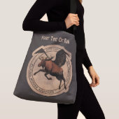 Vliegingspatch van Vliegtuig Crossbody Tas (Dichtbij)