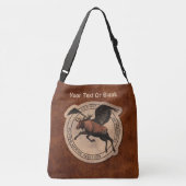 Vliegingspatch van Vliegtuig Crossbody Tas (Achterkant)