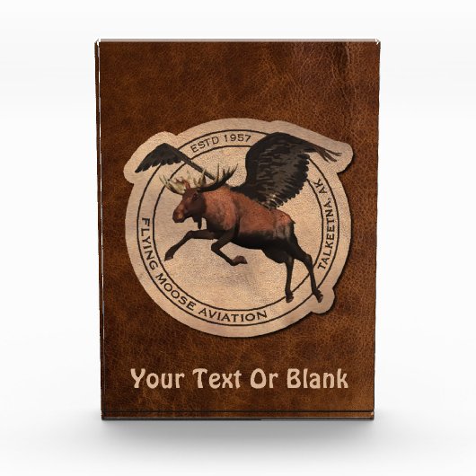 Vliegingspatch van Vliegtuig Fotoblokken (Voorkant)