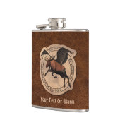 Vliegingspatch van Vliegtuig Heupfles (Links)