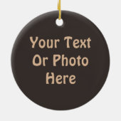 Vliegingspatch van Vliegtuig Keramisch Ornament (Achterkant)