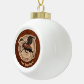 Vliegingspatch van Vliegtuig Keramische Bal Ornament (Rechts)