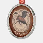 Vliegingspatch van Vliegtuig Metalen Ornament (Links)