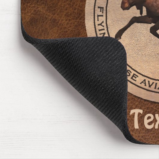 Vliegingspatch van Vliegtuig Muismat (Hoek)