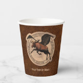 Vliegingspatch van Vliegtuig Papieren Bekers (Voorkant)