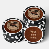 Vliegingspatch van Vliegtuig Poker Chips (Opstapeling)