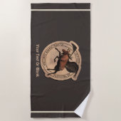 Vliegingspatch van Vliegtuig Strandlaken (Voorkant)