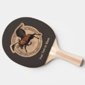 Vliegingspatch van Vliegtuig Tafeltennisbatje (Zijkant)