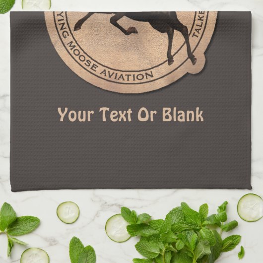 Vliegingspatch van Vliegtuig Theedoek (Gevouwen)