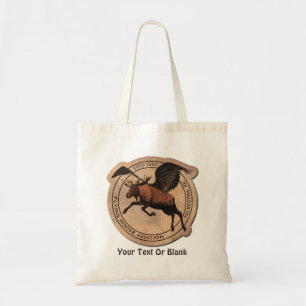Vliegingspatch van Vliegtuig Tote Bag