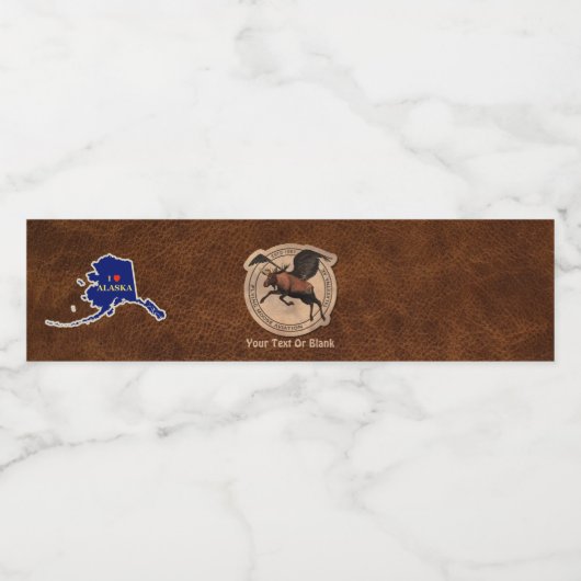 Vliegingspatch van Vliegtuig Waterfles Etiket (Enkel label)