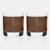 Vliegingspatch van Vliegtuig Whisky Glas (Rechts)