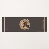 Vliegingspatch van Vliegtuig Yogamat (Achterkant (horizontaal))