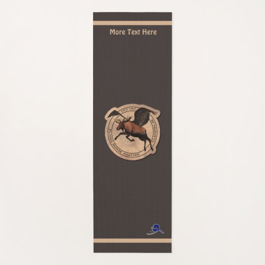 Vliegingspatch van Vliegtuig Yogamat (Voorkant)