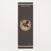 Vliegingspatch van Vliegtuig Yogamat (Achterkant)