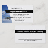 Vlieginstructie Afsprakenkaartje (Voorkant / Achterkant)