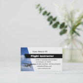 Vlieginstructie Afsprakenkaartje (Staand voorkant)