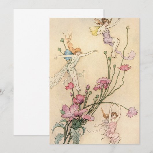  vliegjes, drie spirits gevuld met joy (Voorkant / Achterkant)