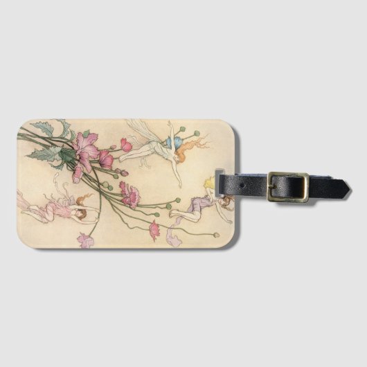  vliegjes, drie spirits gevuld met joy bagagelabel (Voorkant (horizontaal))