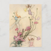  vliegjes, drie spirits gevuld met joy briefkaart (Voorkant)