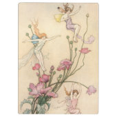  vliegjes, drie spirits gevuld met joy klembord (Achterkant)