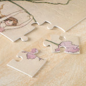 vliegjes, drie spirits gevuld met joy legpuzzel (Zijkant)