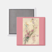  vliegjes, drie spirits gevuld met joy magneet (Voorkant / Achterkant)