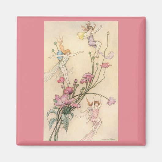  vliegjes, drie spirits gevuld met joy magneet (Voorkant)