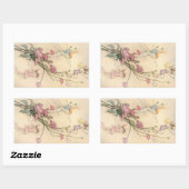  vliegjes, drie spirits gevuld met joy rechthoekige sticker (Vel)